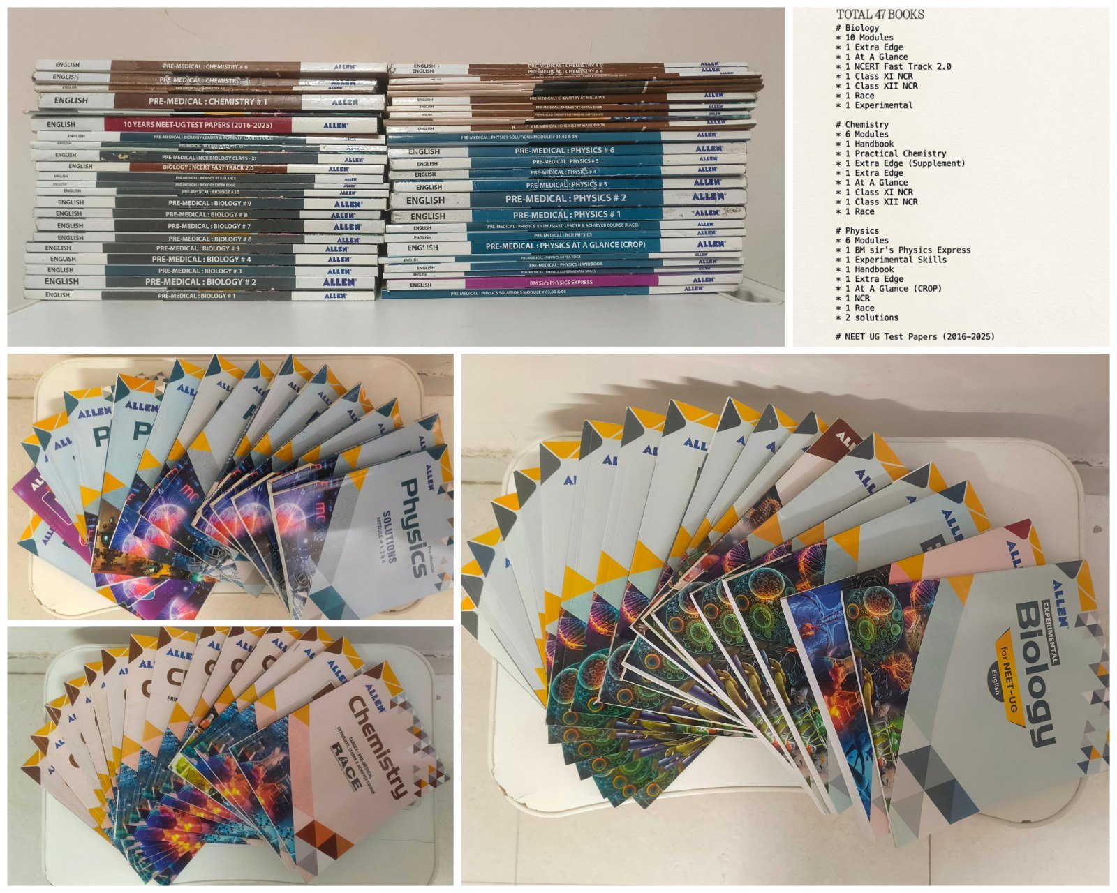 NEET 2026 ALLEN Complete Module Set For Droppers - Second Hand - Bookaao