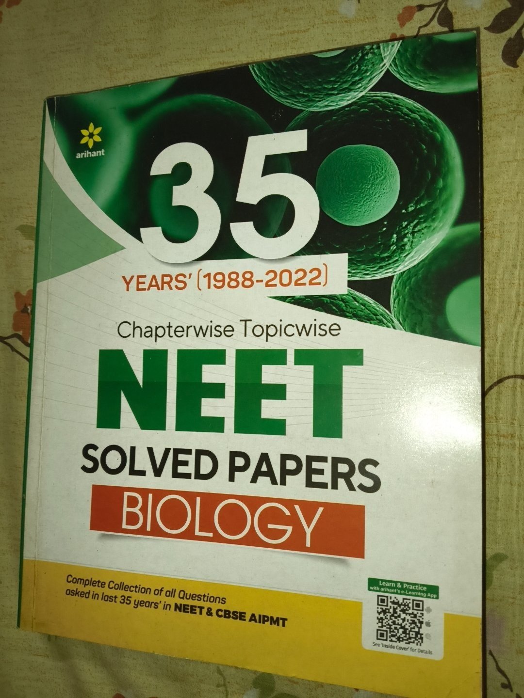 NEET 35 YEARS PYQ TEST PAPERS - New Book - Bookaao