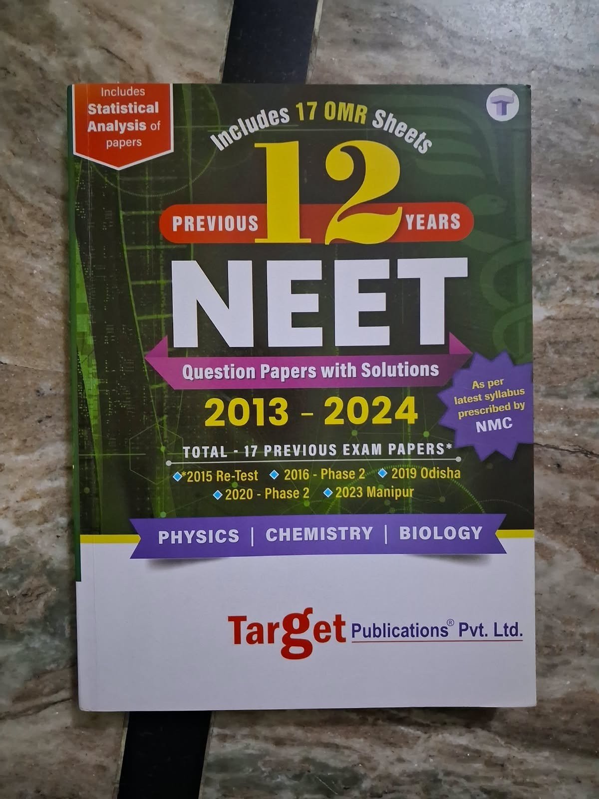NEET PREVIOUS YEAR PAPERS WITH SOLUTION 2013-2024 - Second Hand - Bookaao