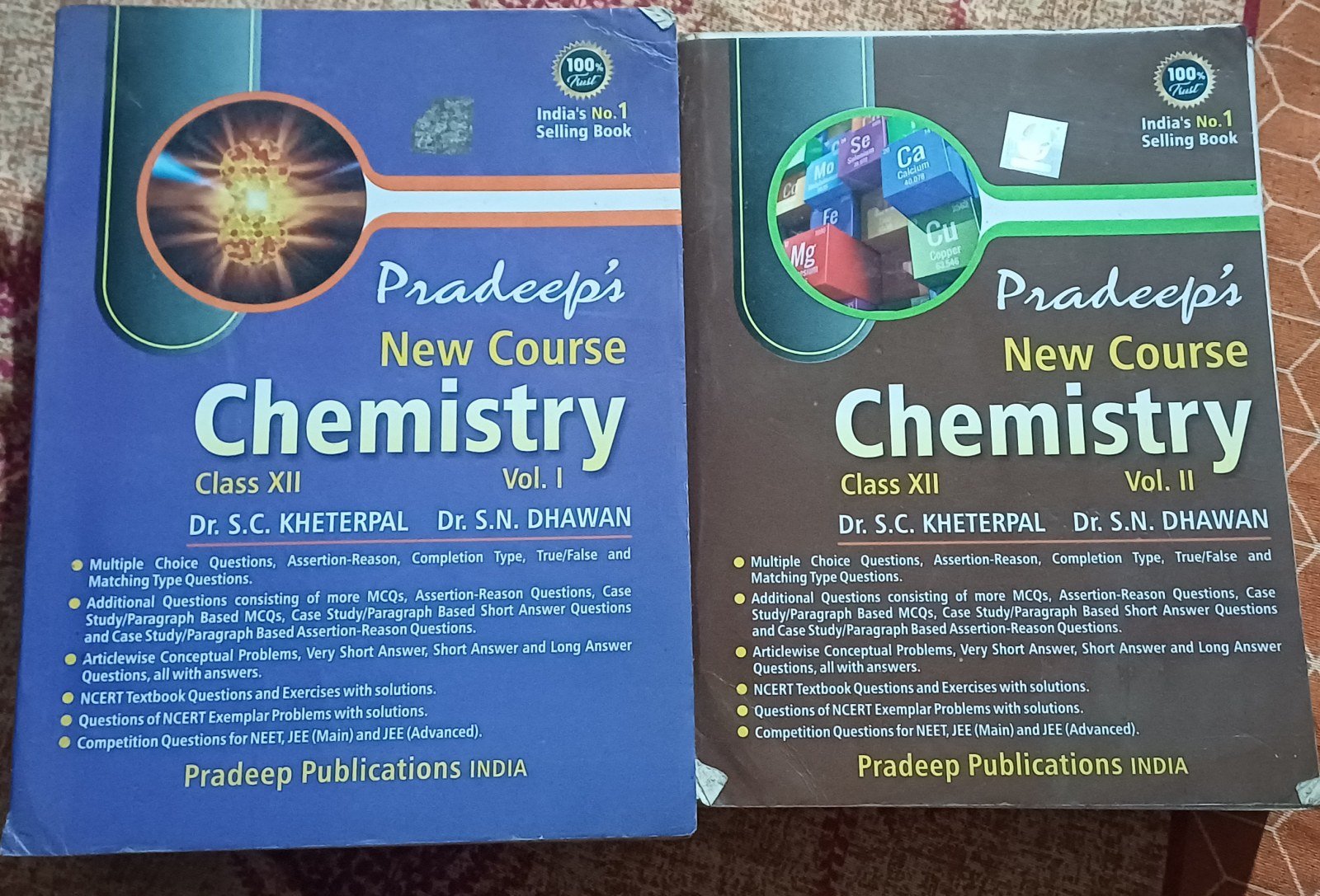 New Course Chemistry Class 12 Vol. 1 & 2 - Second Hand - Bookaao