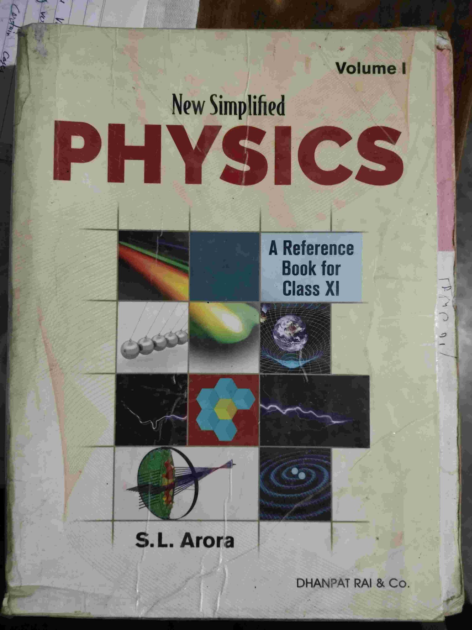 New simplified physics volume 1 S.L.ARORA class 11th - Second Hand - Bookaao