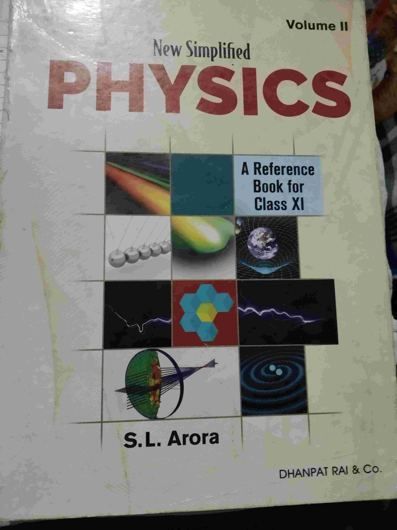New simplified physics volume 2 S.L.ARORA class 11 - Second Hand - Bookaao