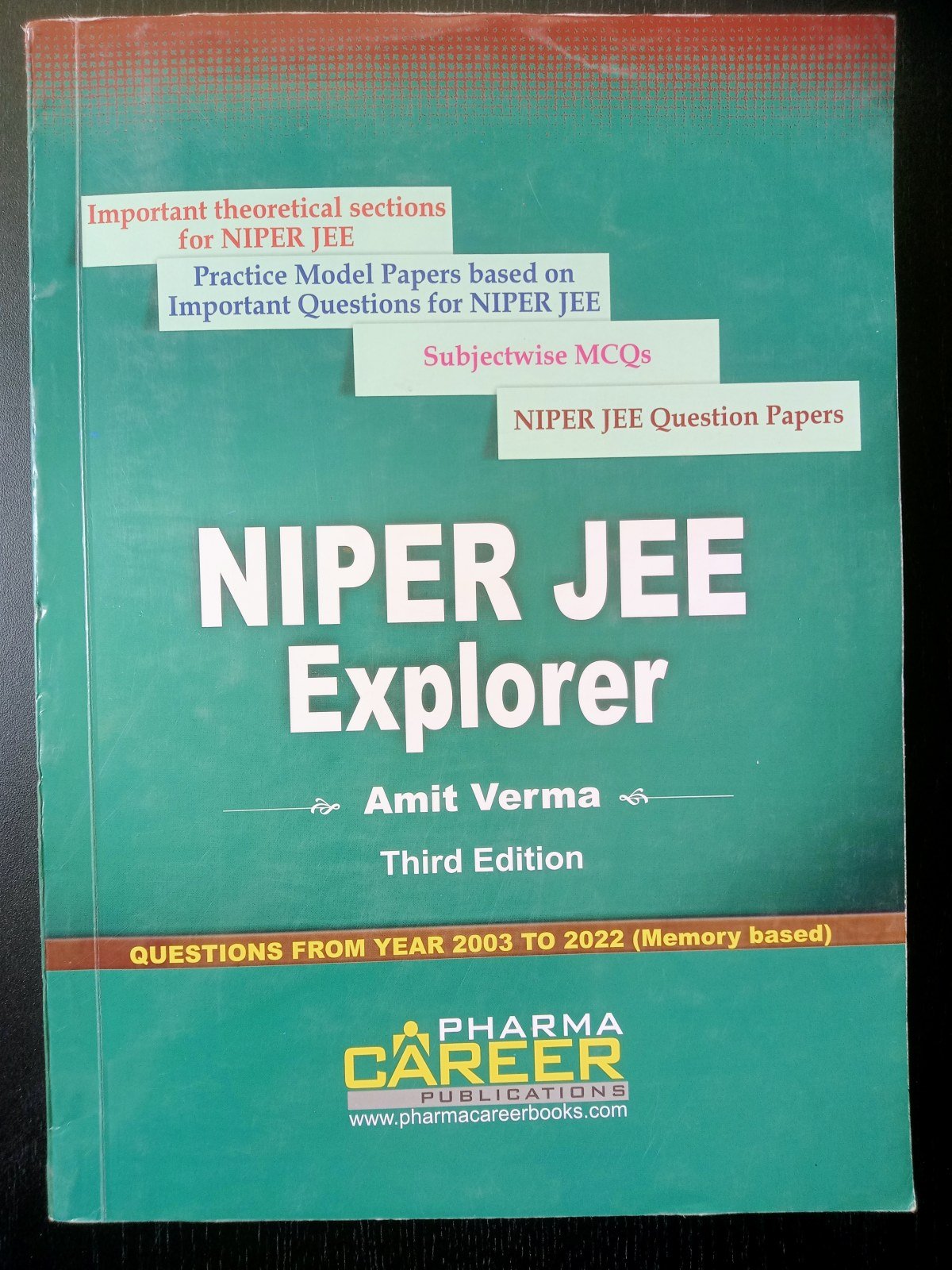 NIPER JEE Explorer - Second Hand - Bookaao