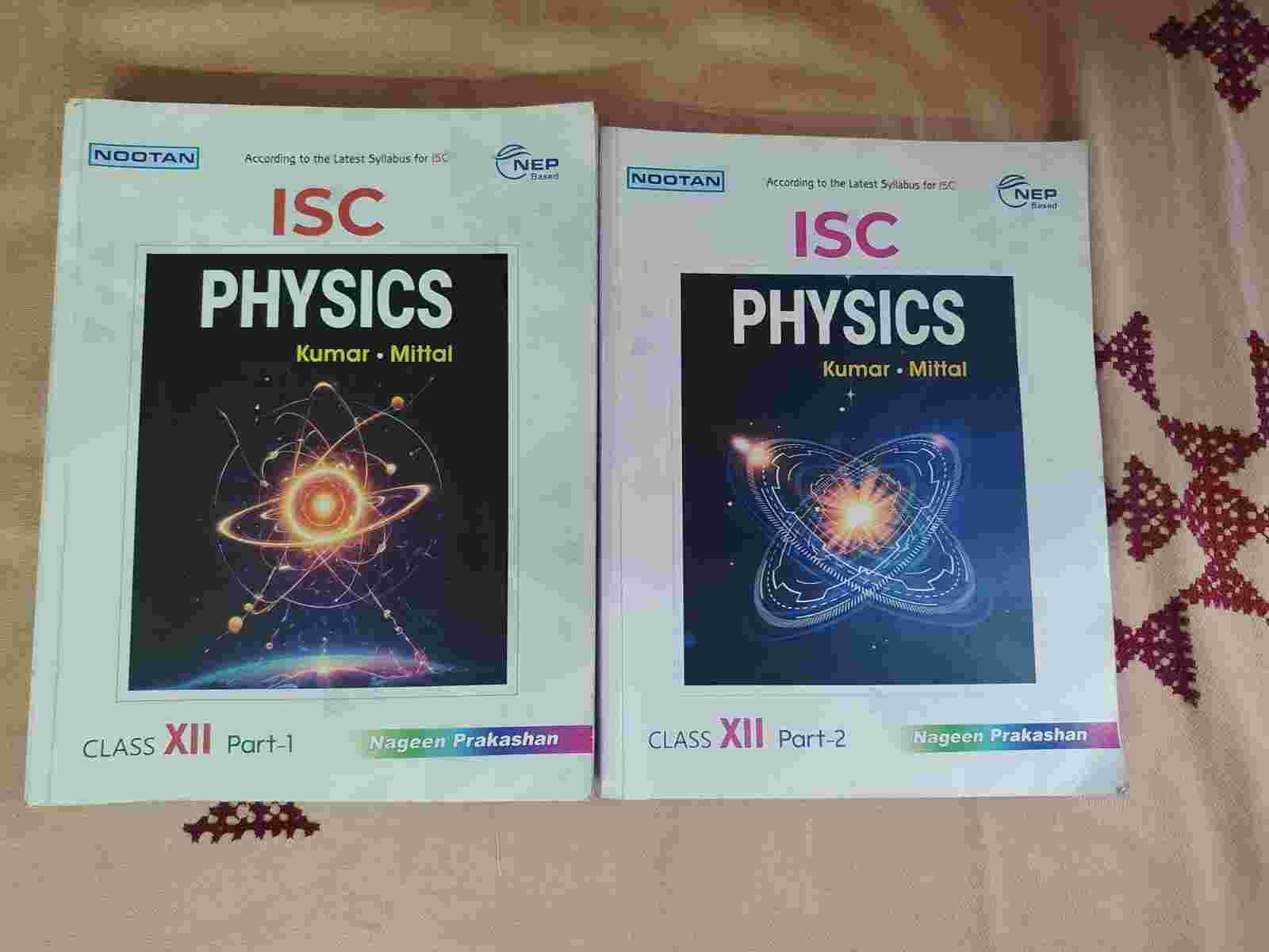 NOOTAN physics books for ISC class 12th - Second Hand - Bookaao