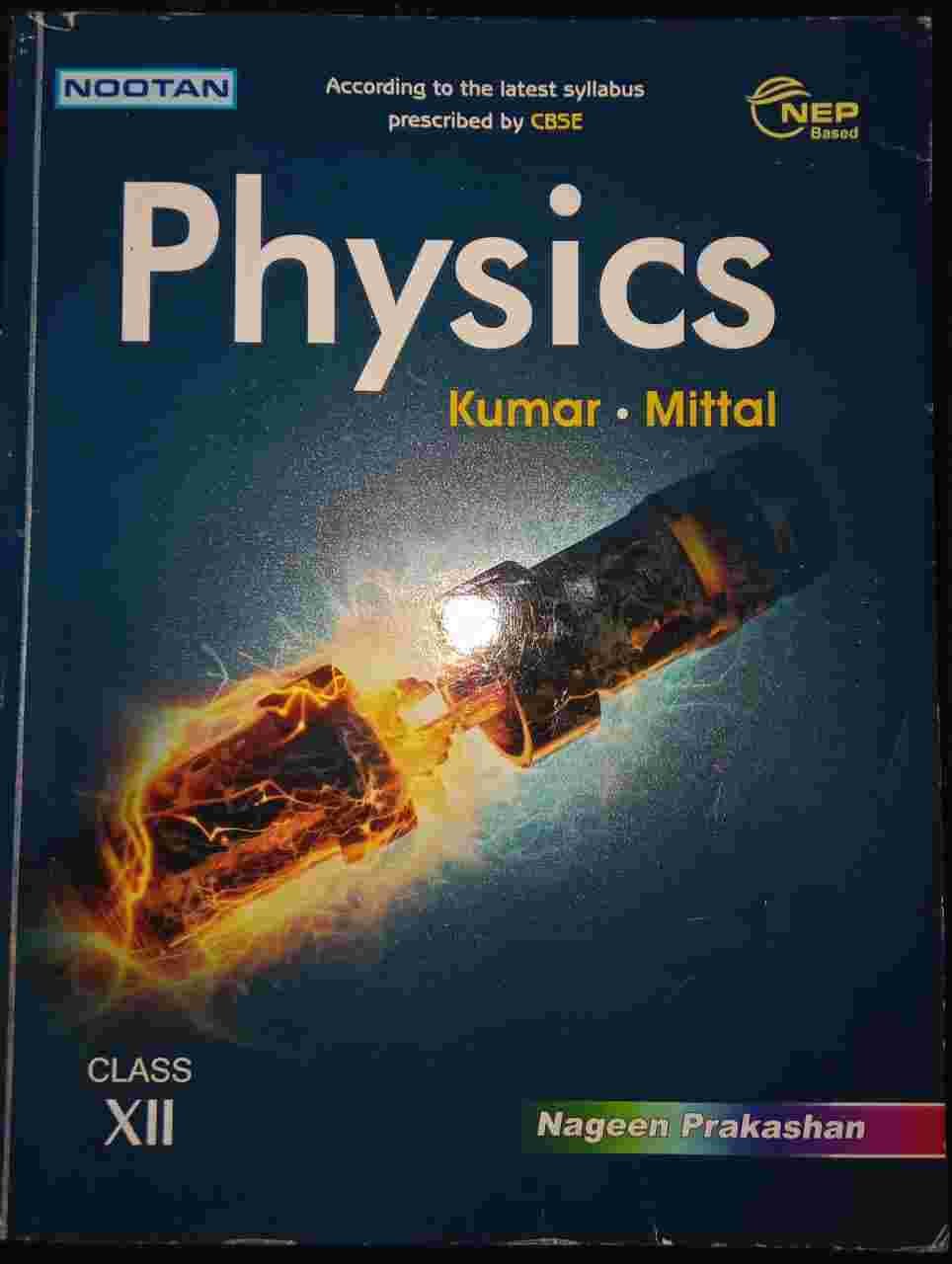 NOOTAN physics by kumar-mittal for CBSE 12th - Second Hand - Bookaao