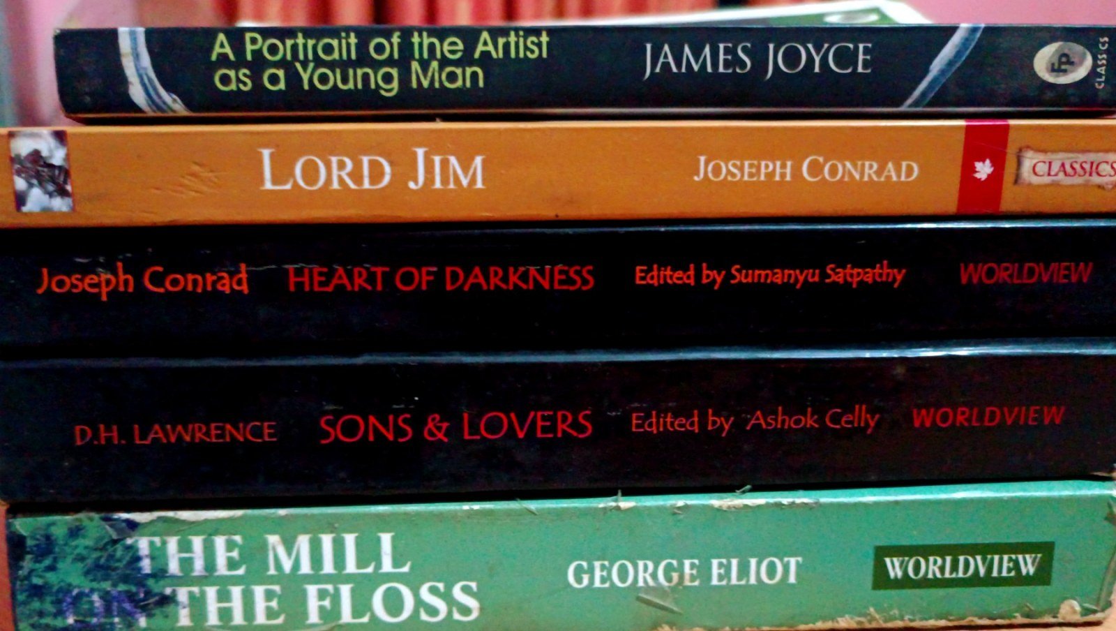 Novels (5): Joyce, Conrad, Lawrence, Elliot - Second Hand - Bookaao