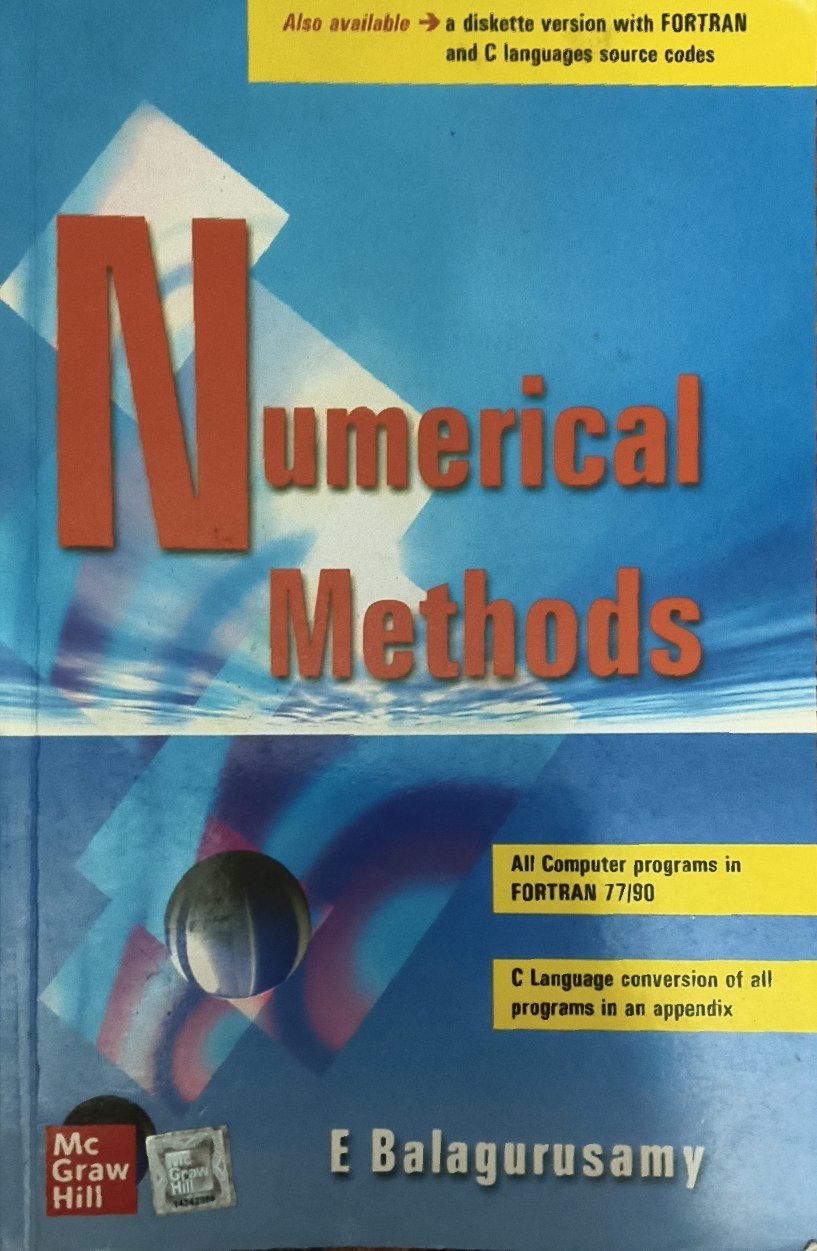 Buy Second Hand Numerical methods in Hamirpur - Bookaao
