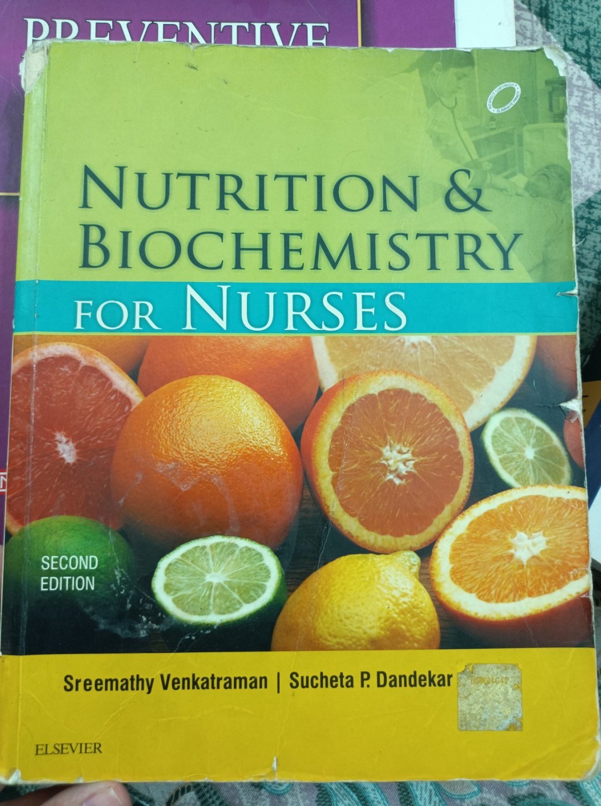 Nutrition and biochemistry for nurses - Second Hand - Bookaao