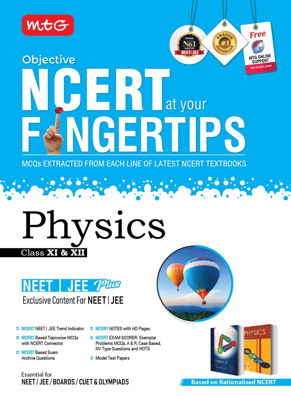 Objective ncert finger tip physics - New Book - Bookaao