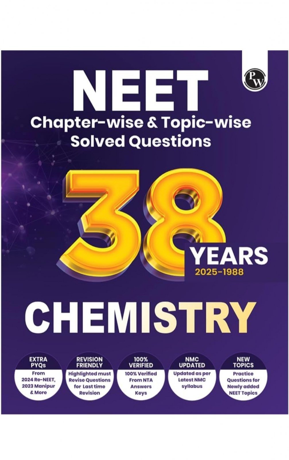 Old Edition pw PYQ 2025-1988 chemistry - New Book - Bookaao