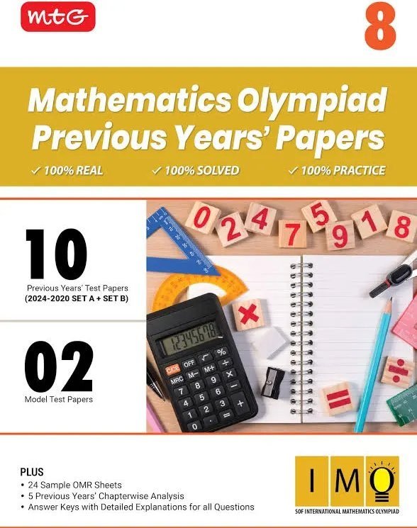 Olympiads books Question Bank Maths For Grade 8 - Second Hand - Bookaao