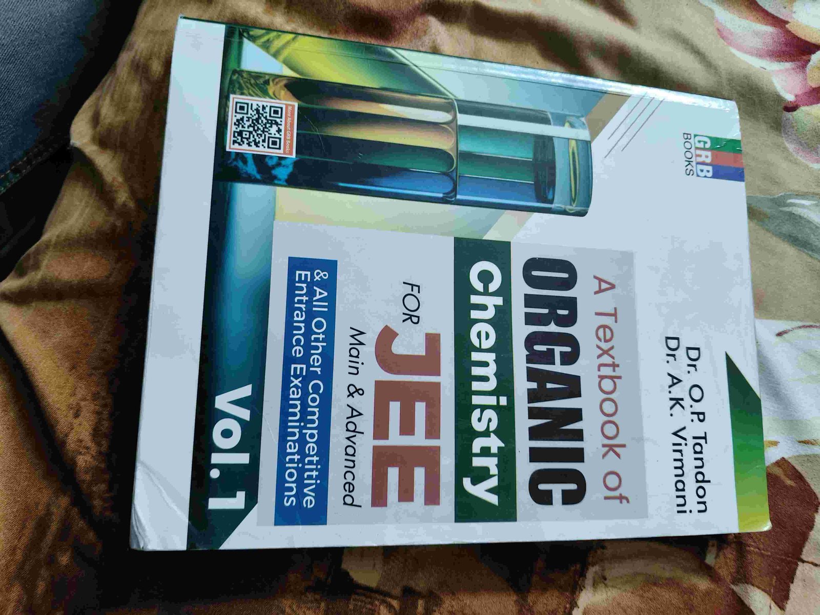 OP Tandon Ak Veeramani Organic Chem for JEE Vol 1 - Second Hand - Bookaao