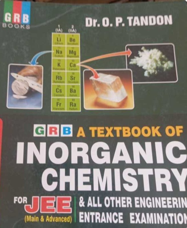 OP Tandon Inorganic chemistry - Second Hand - Bookaao