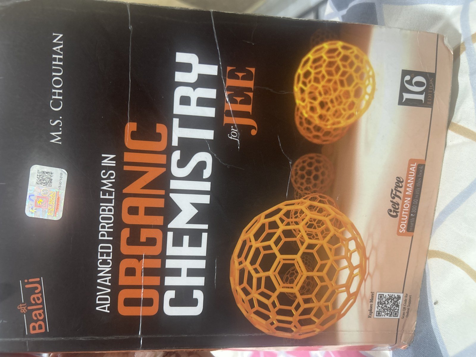 Organic chemistry MS CHAUHAN JEE MAINand advanced - Second Hand - Bookaao