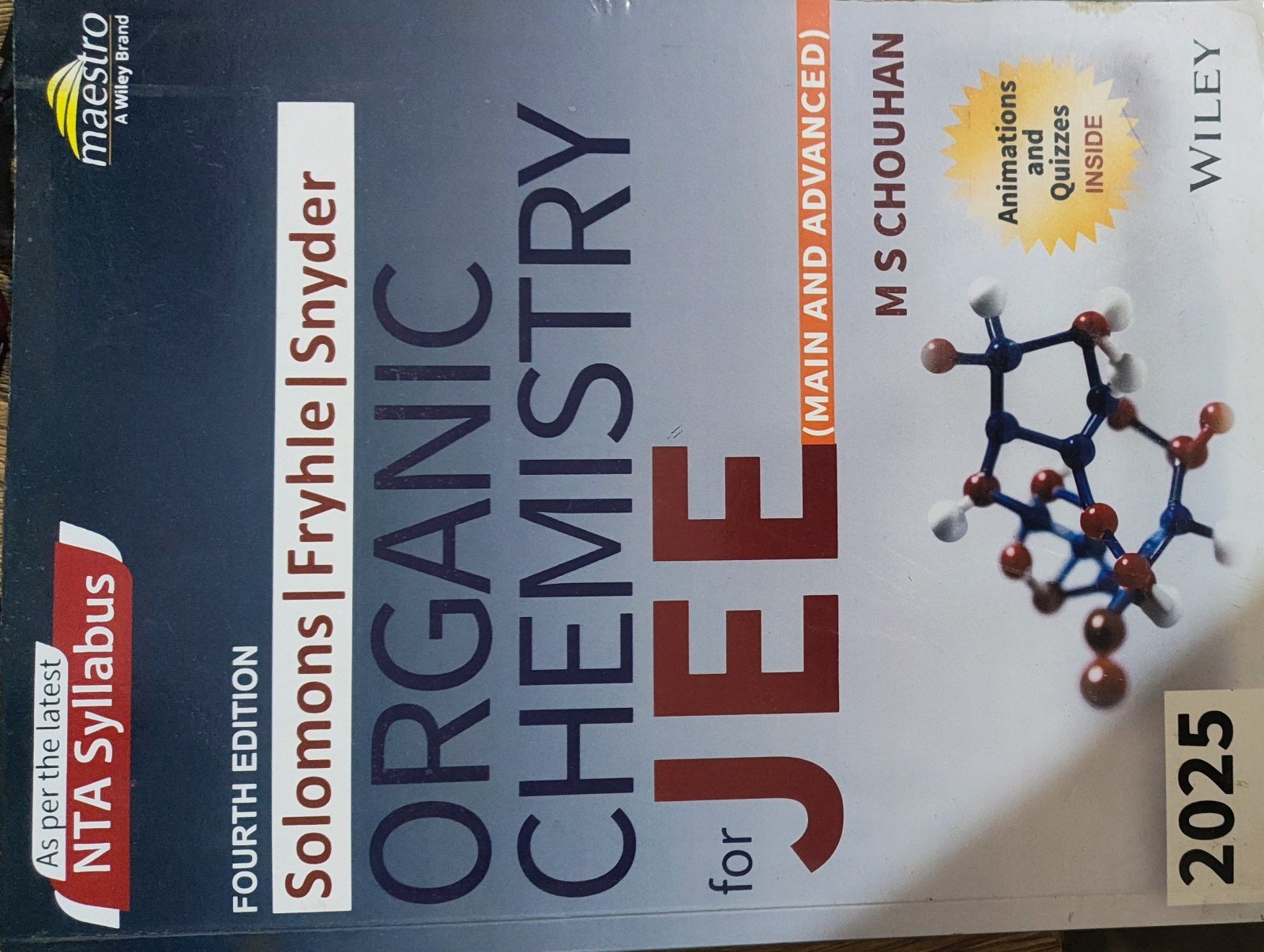 Organic chemistry MS chouhan - New Book - Bookaao