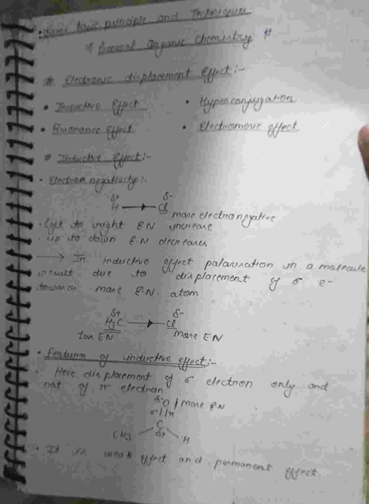 Organic chemistry self help notes - Second Hand Book in Ayodhya - Bookaao