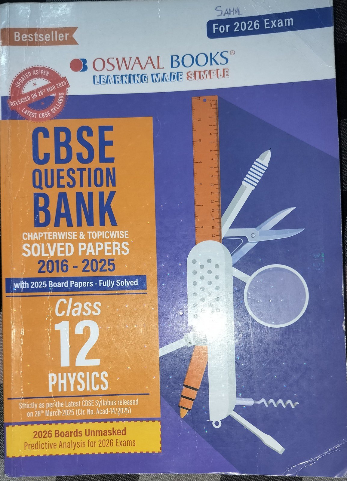Osswal Physics question bank cbse - Second Hand - Bookaao
