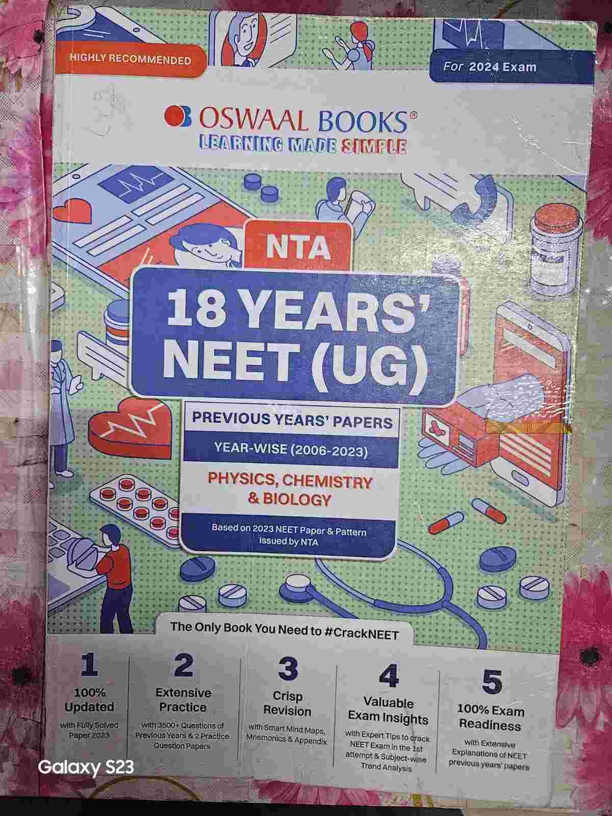 Oswaal 18 years neet UG PYQ 2006-2026 with ans key - Second Hand - Bookaao