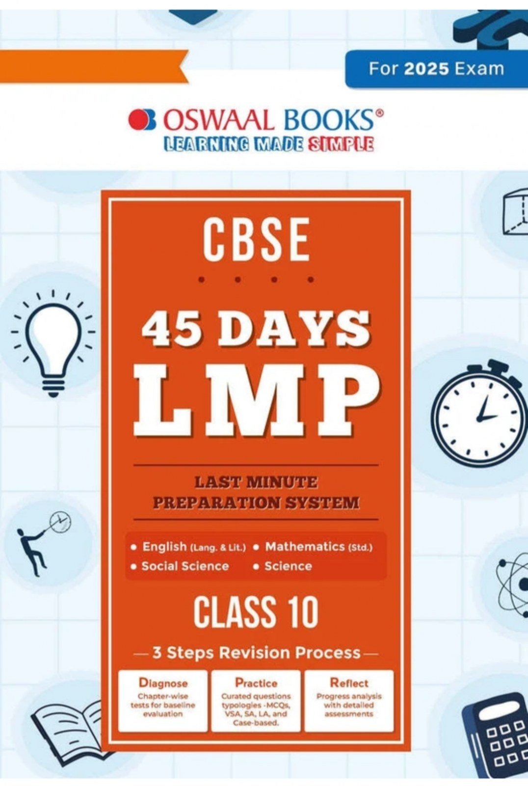 Oswaal Books CBSE class 10-45 days LMP - New Book - Bookaao