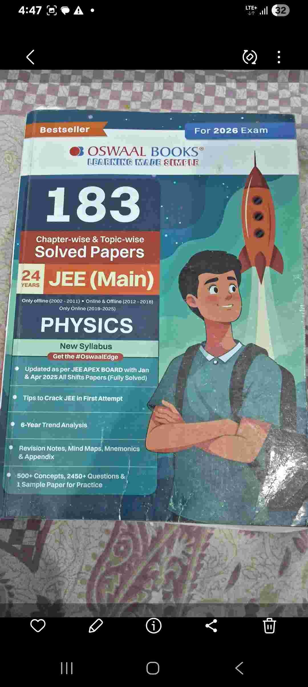 Oswaal books jee mains - New Book - Bookaao