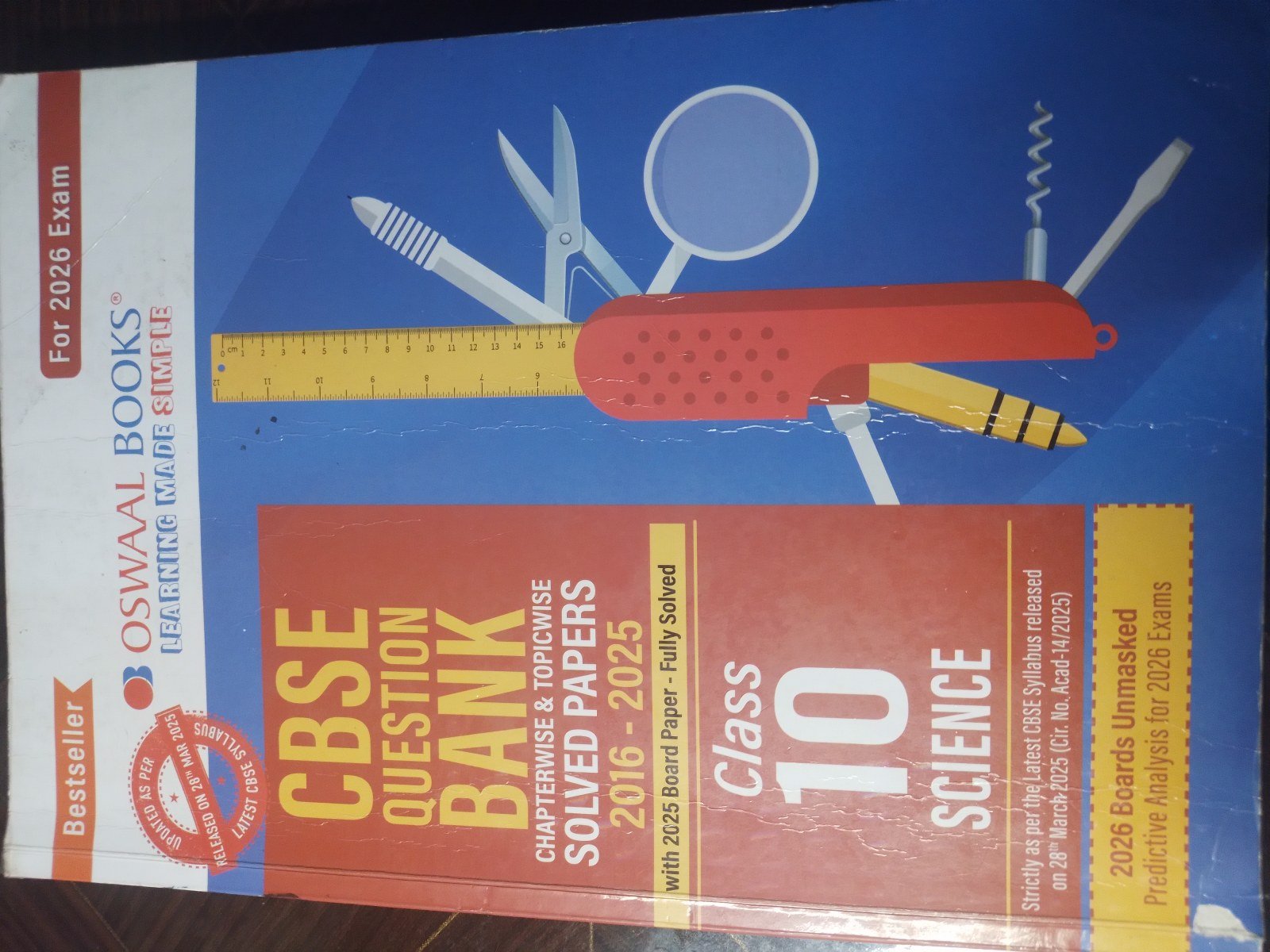 Oswaal cbse class 10 question bank 2026 - Second Hand - Bookaao