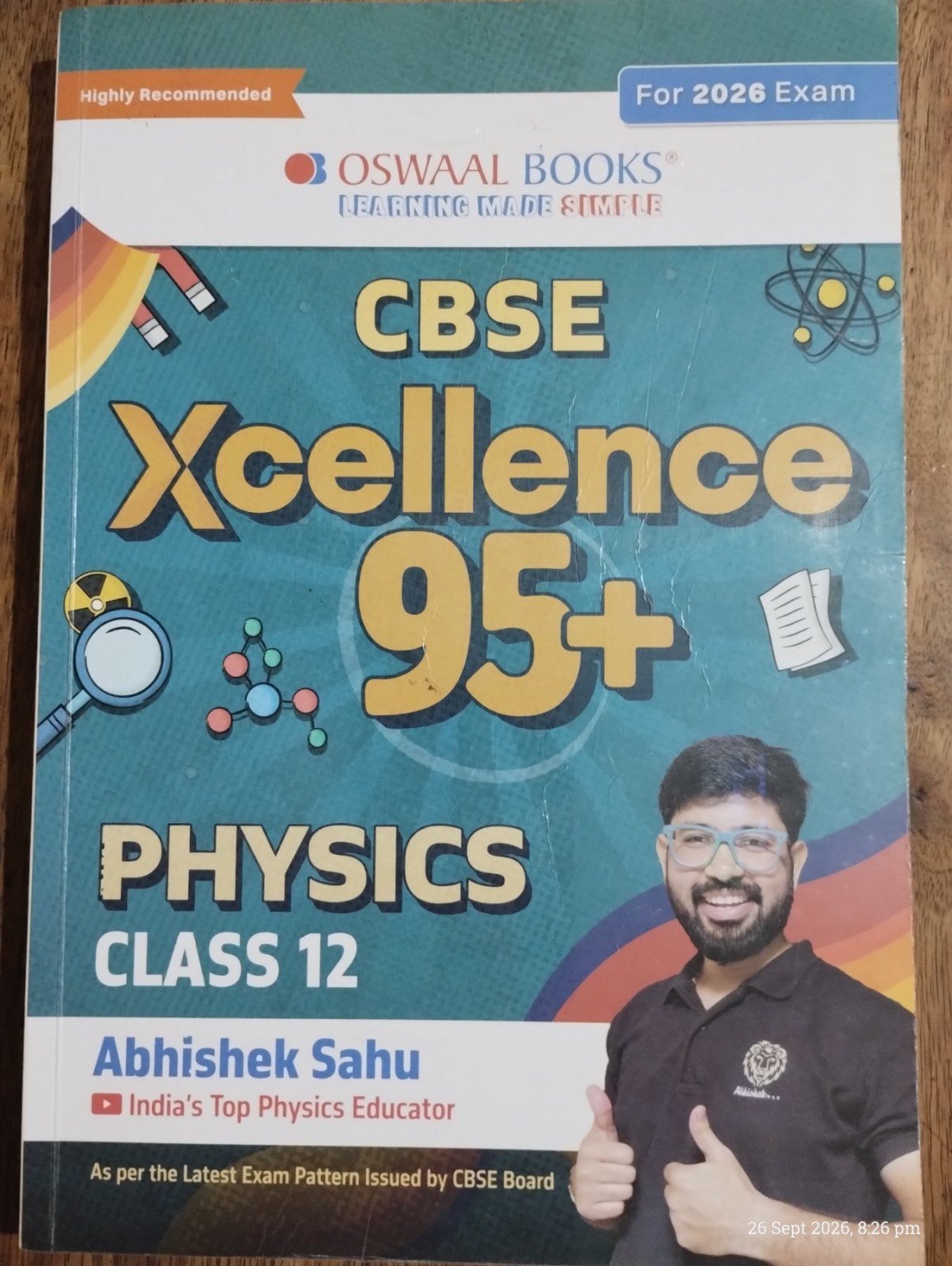 Oswaal CBSE Xcellence 95+ Physics Class 12 - Second Hand - Bookaao
