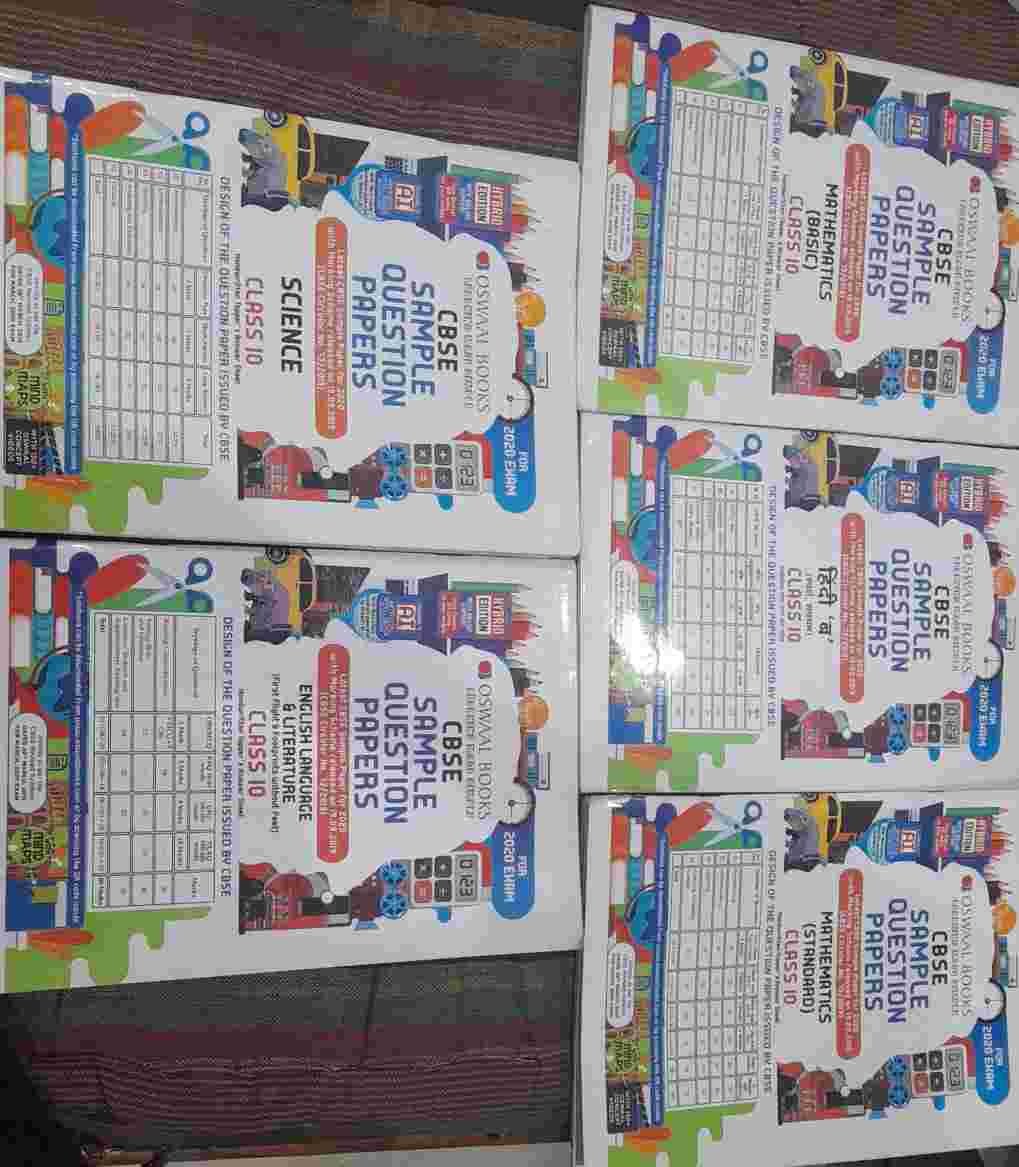Buy Second Hand Oswaal Class 10 CBSE Reference Set  Question bank in Delhi - Bookaao