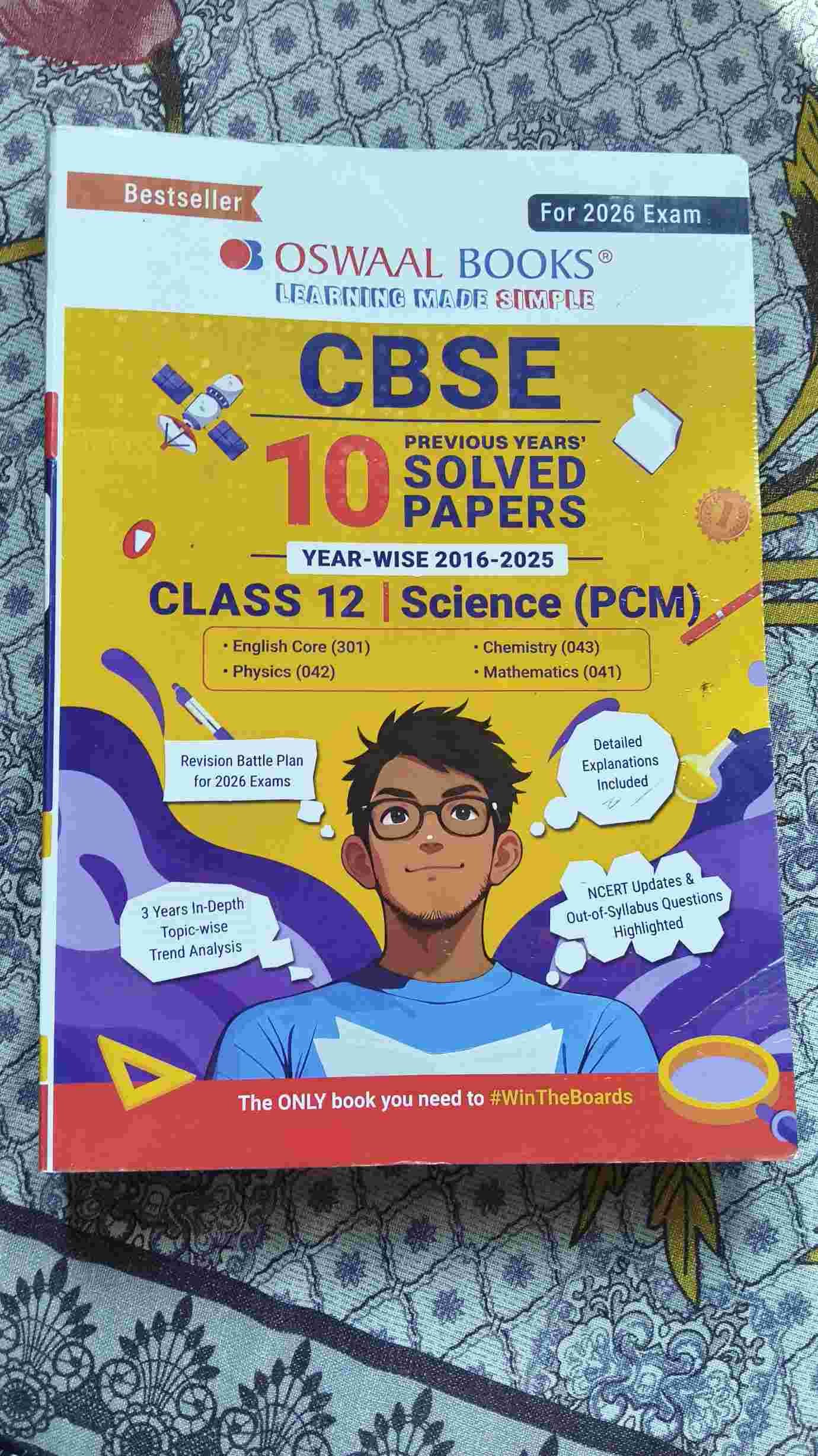 Oswaal class 12 cbse 10 years previous years paper - New Book - Bookaao