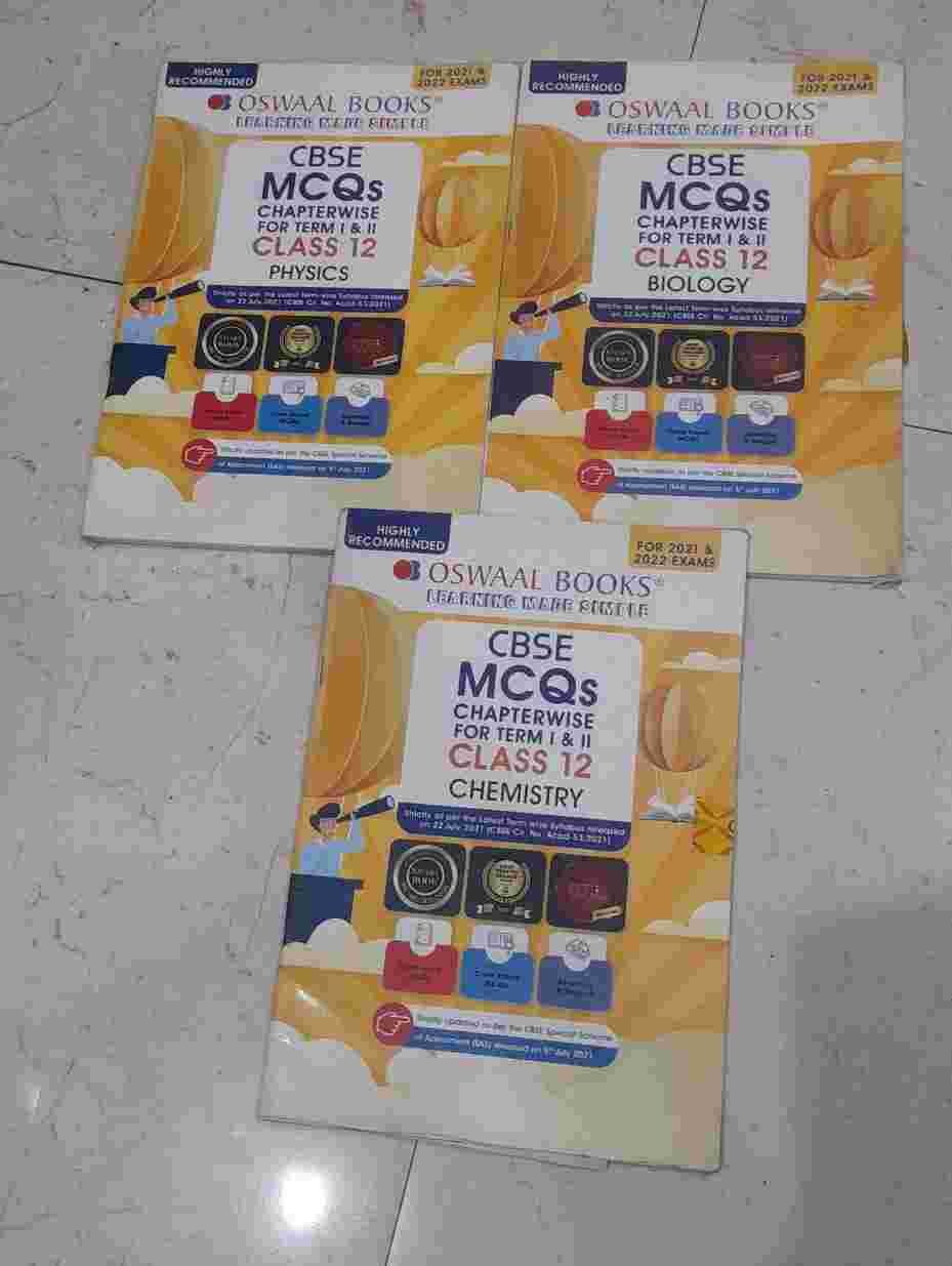 Buy New Oswaal Class 12 MCQ Chapterwise Question Bank Set in Delhi - Bookaao