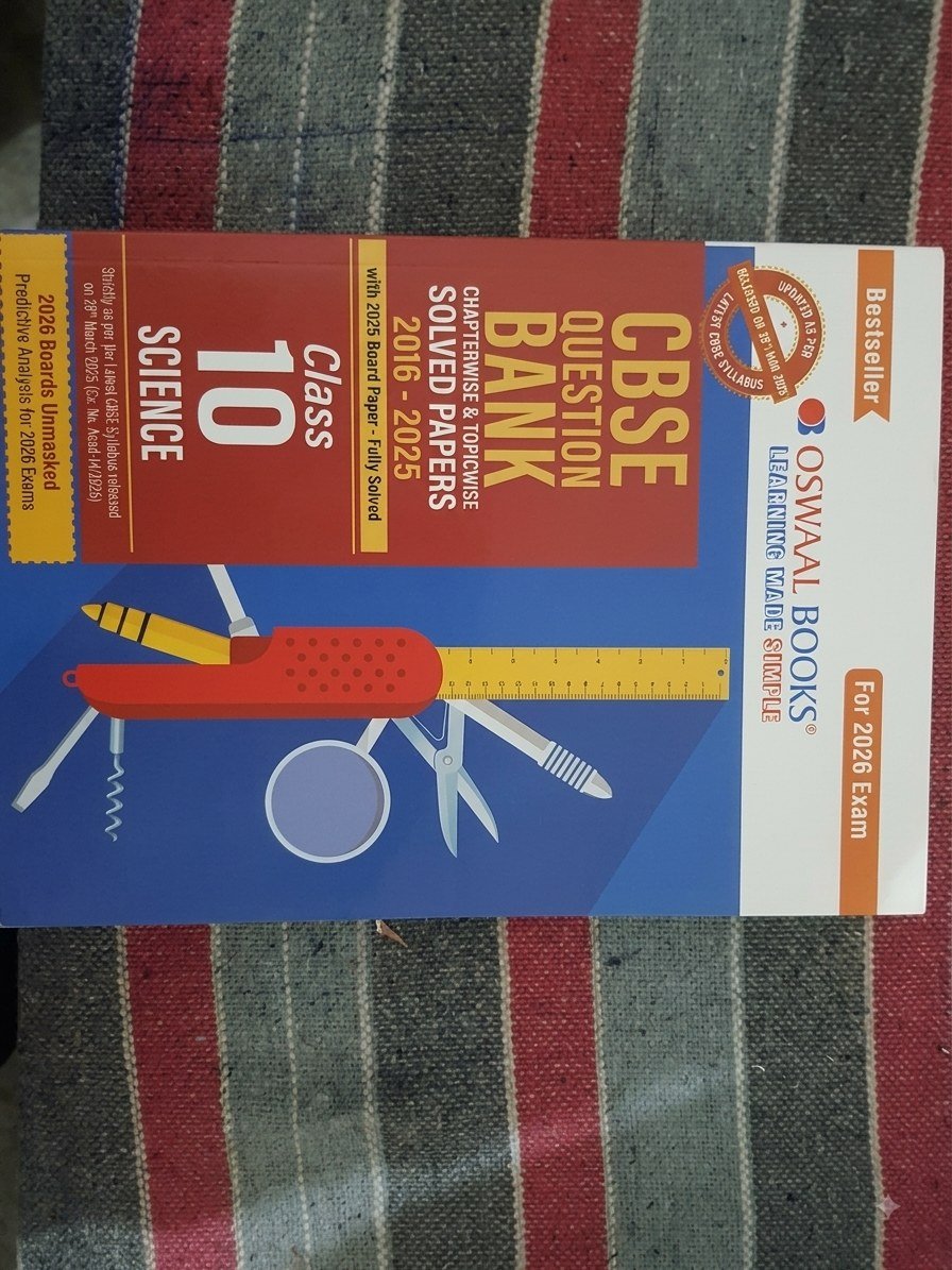 Oswaal question bank for Class 10 2025-26 - New Book - Bookaao