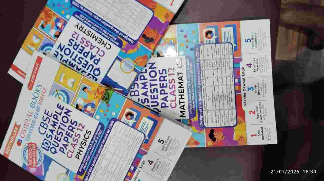 oswaal sample exam papers class 10th (pcm) - Second Hand - Bookaao