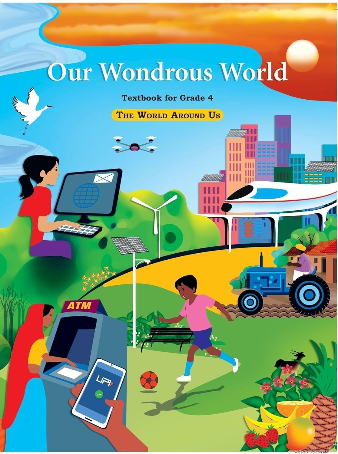 Our Wondrous World The World Around Us Class-4 - New Book - Bookaao