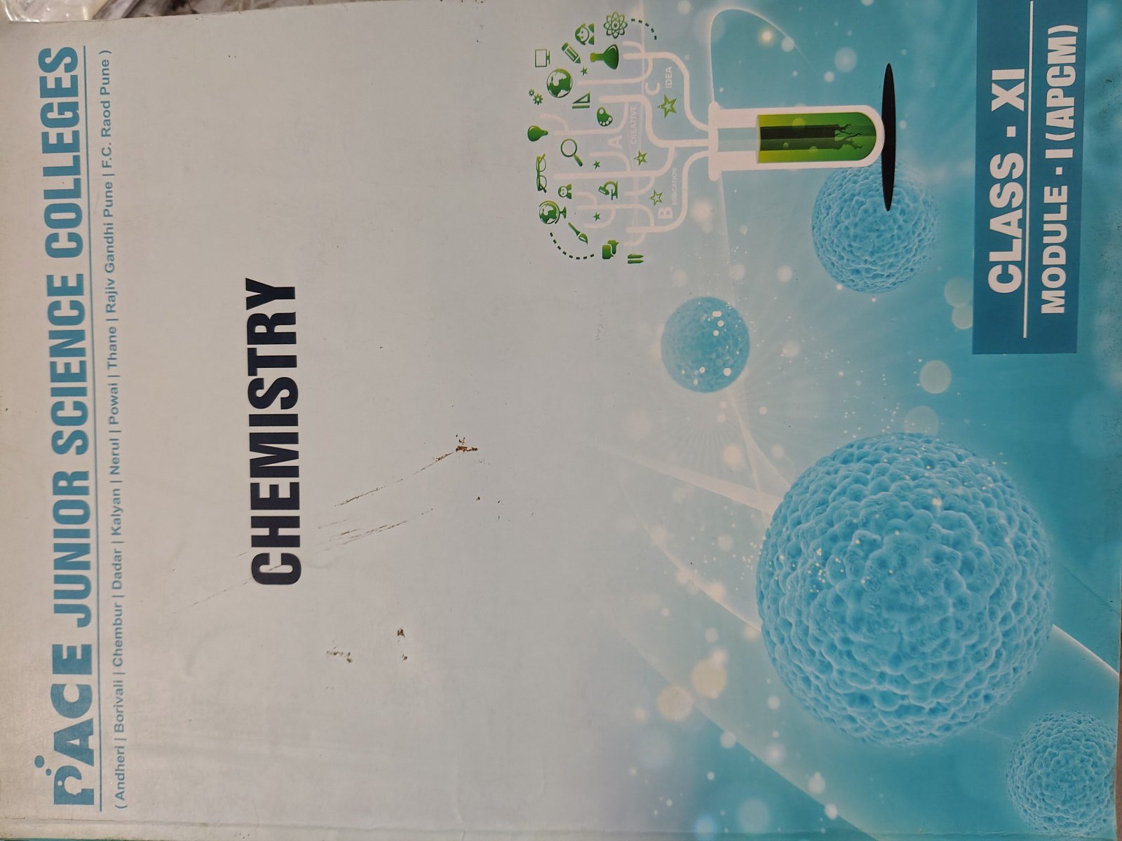 PACE CHEMISTRY CLASS 11TH MODULE - Second Hand - Bookaao