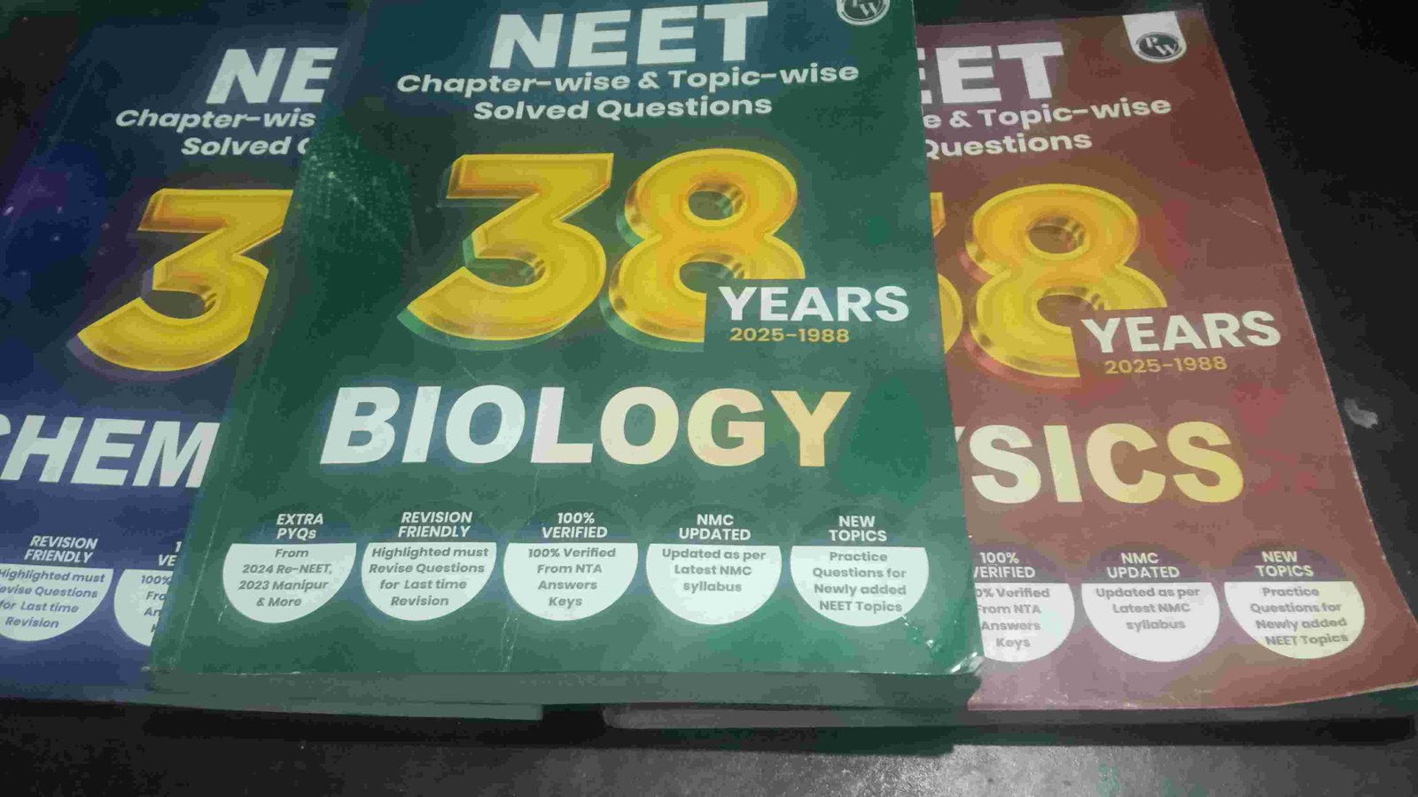 PCB Neet 38 years previous question (PW) - Second Hand - Bookaao