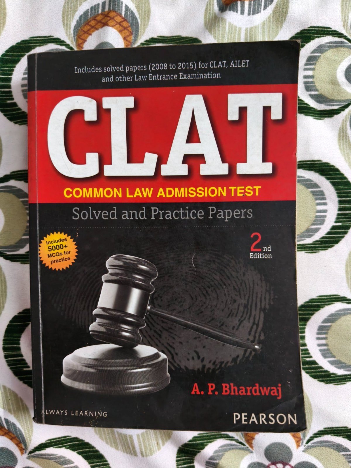 Pearson Clat PYQ question bank (old) - Second Hand - Bookaao
