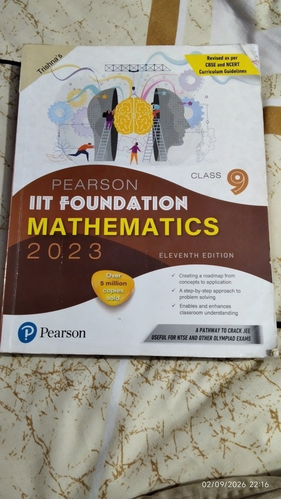 Pearson iit foundation maths class 9 - Second Hand - Bookaao