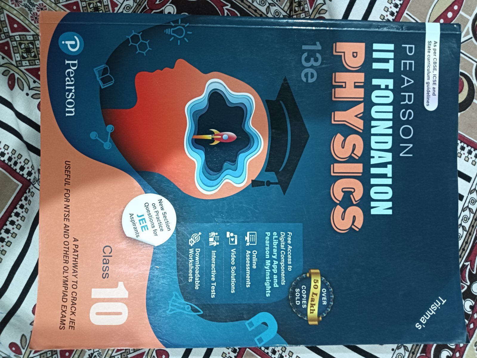 PEARSON IIT FOUNDATION PHYSICS CLASS 10th - New Book - Bookaao