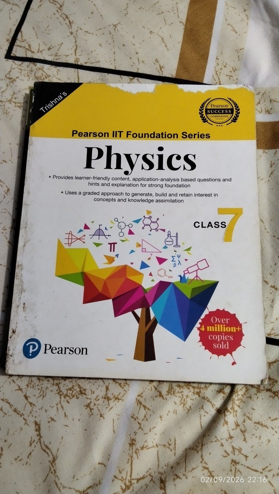 Pearson iit foundation physics class 7 - Second Hand - Bookaao