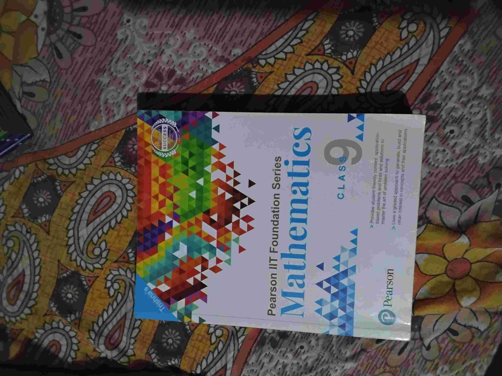 Pearson iit foundation series mathematics class 9 - Second Hand - Bookaao