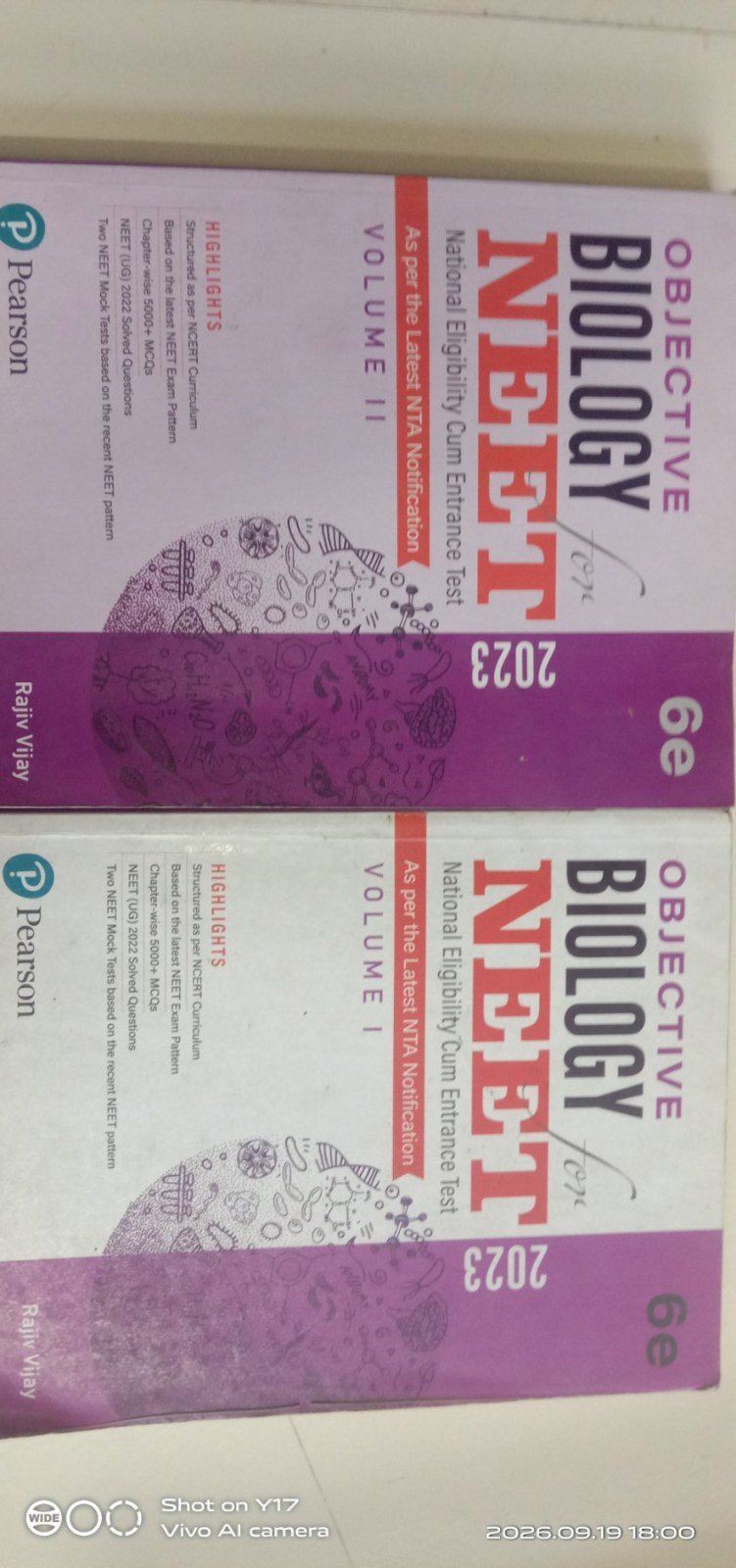 Pearson volume 1 and 2 - Second Hand - Bookaao