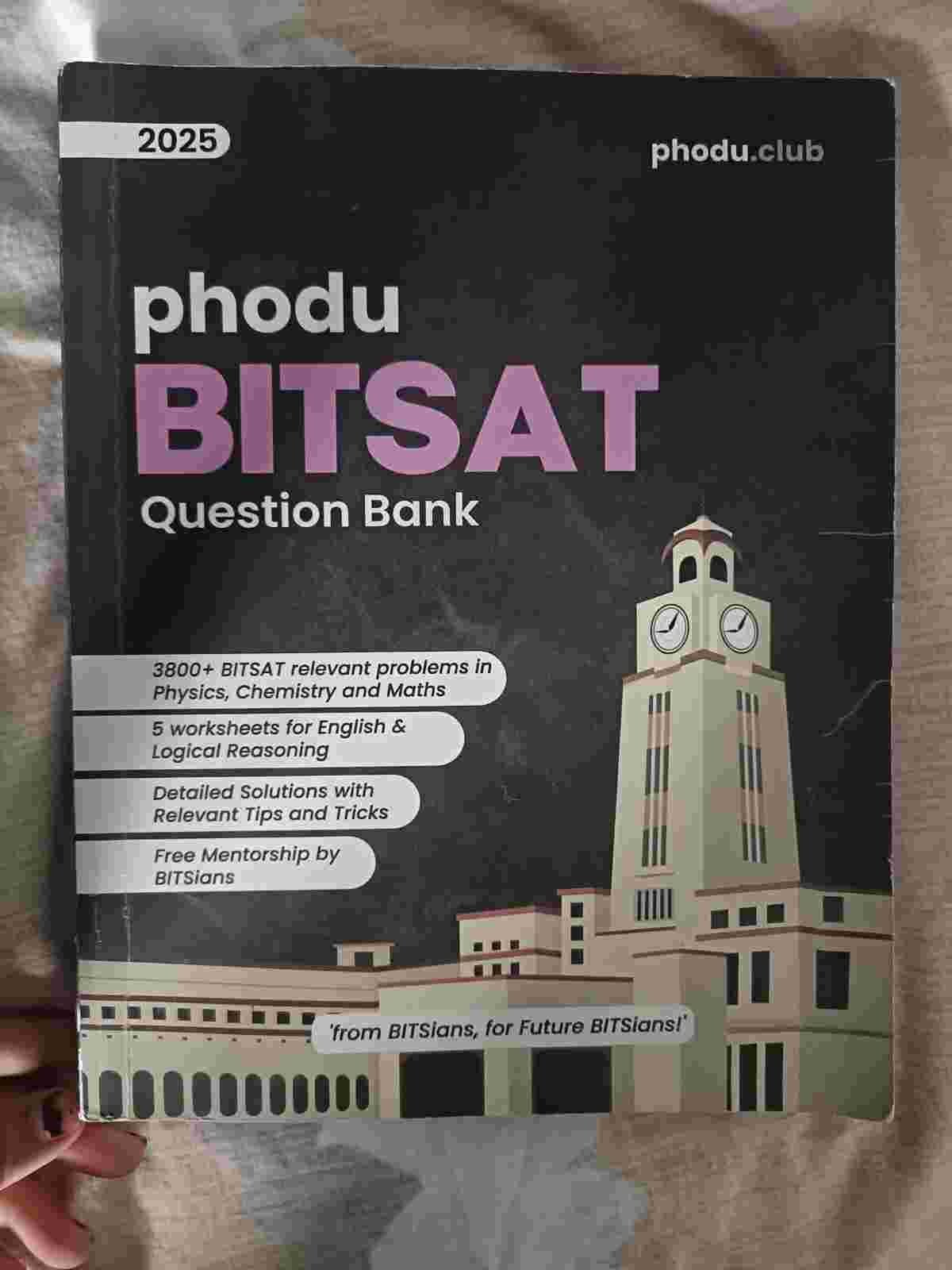 Phodu club Bitsat question bank book. - Second Hand - Bookaao