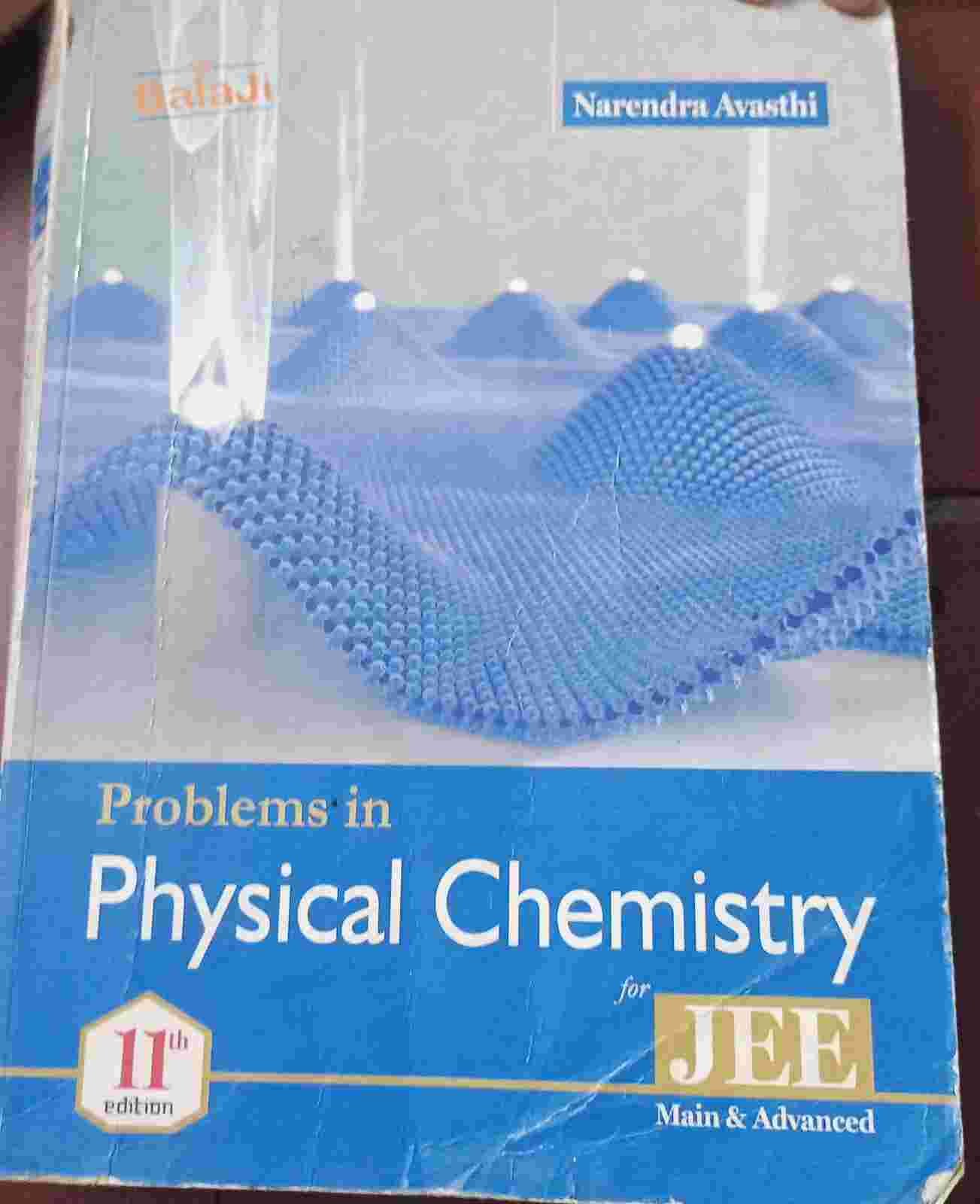 PHYSICAL CHEMISTRY BY N AWASTHI JEE BALAJI - Second Hand - Bookaao