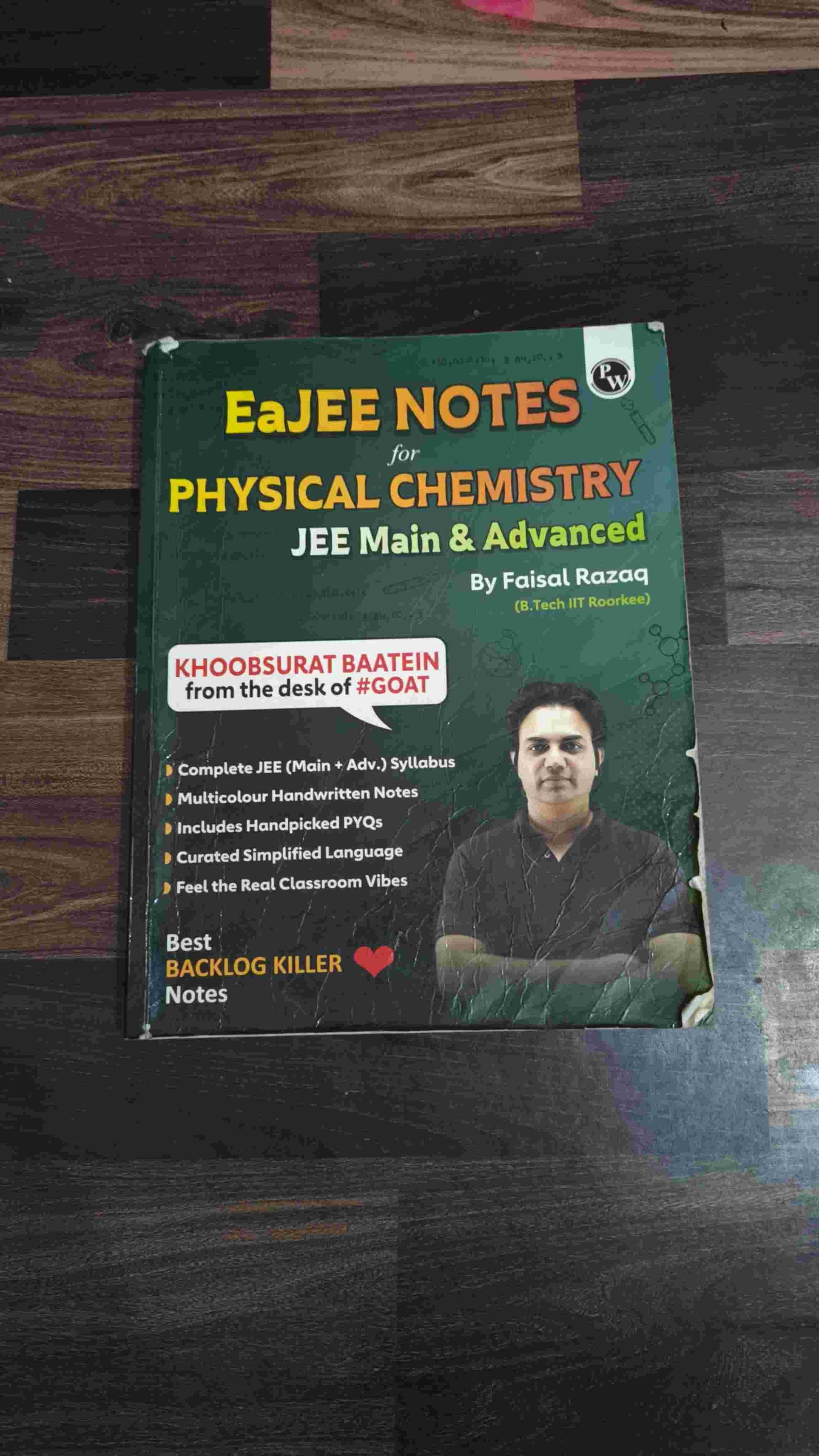 Physical chemistry eajee notes - Second Hand - Bookaao
