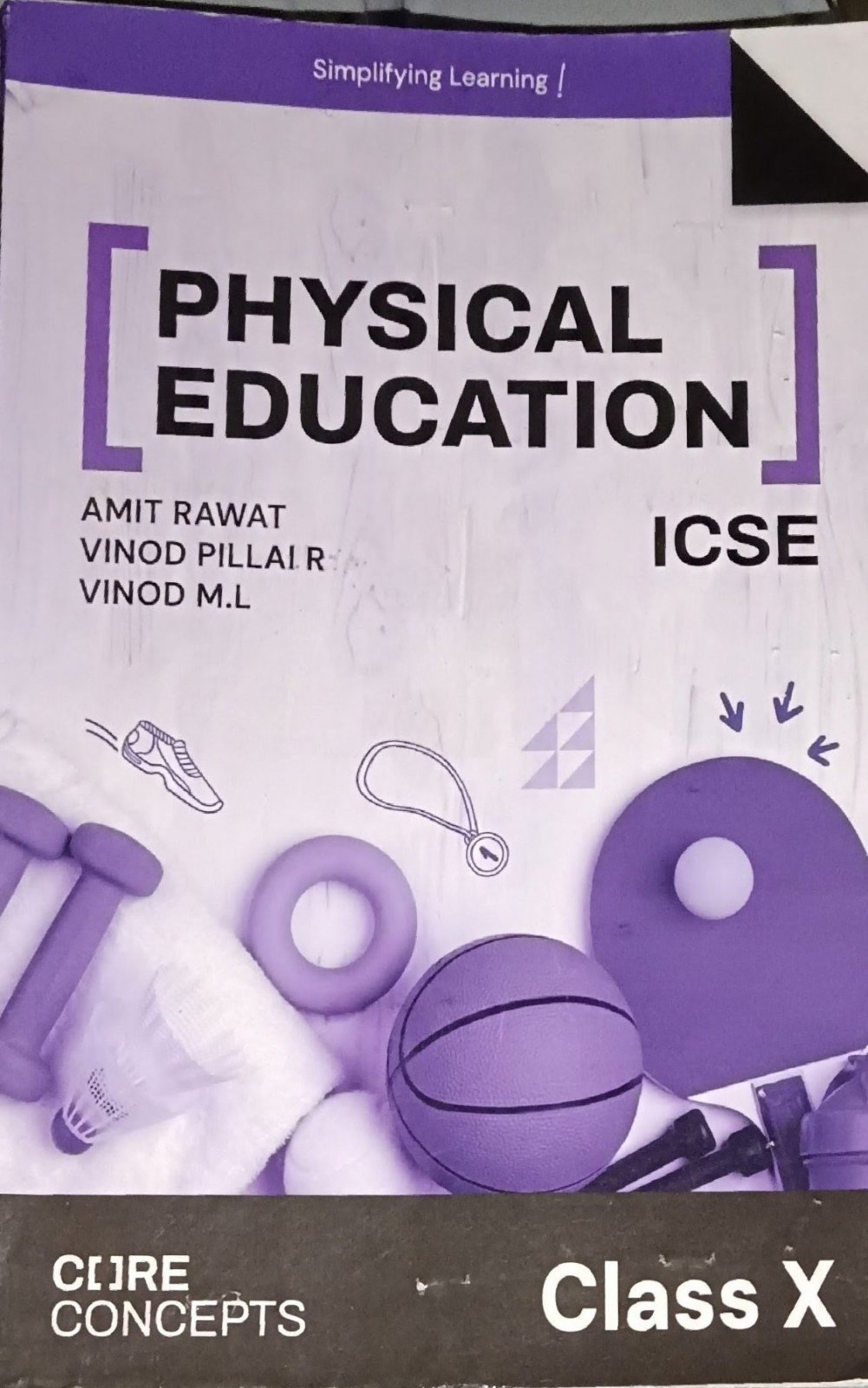 Physical Education ICSE Class 10 – Amit Rawat - Second Hand - Bookaao