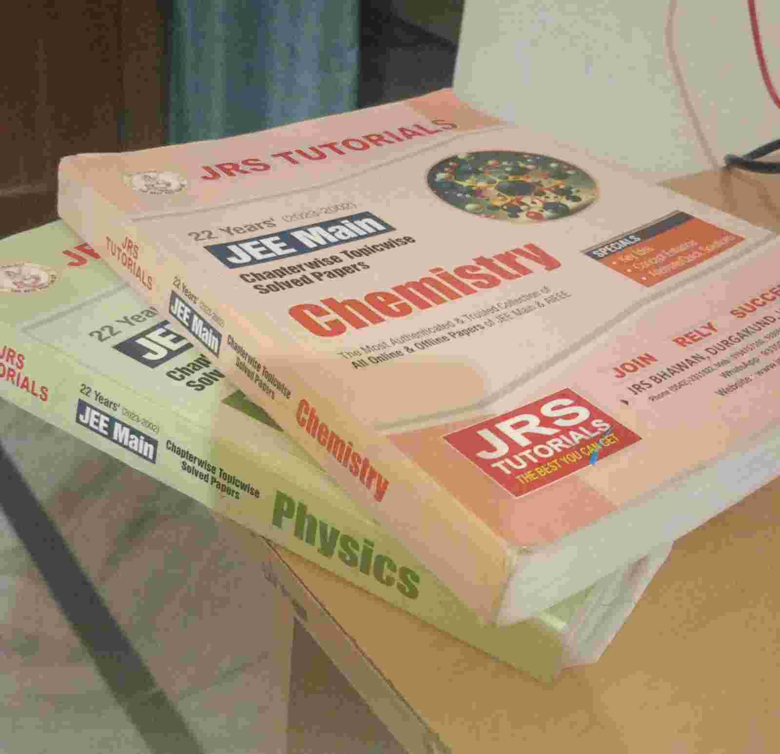 Physics& Chemistry JRS Tutorials Chapt & solv pap - New Book - Bookaao