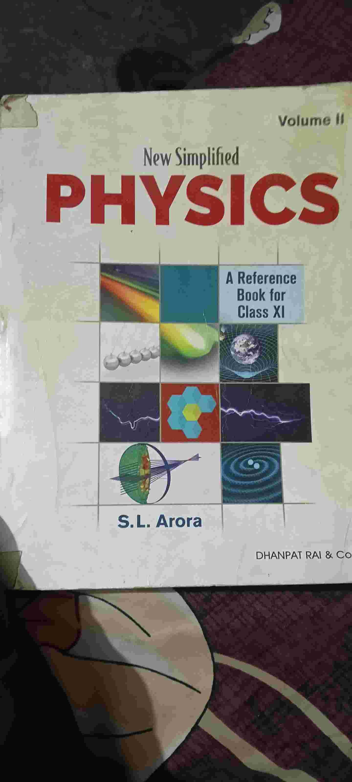 Physics class 11th S. L . Arora book - Second Hand - Bookaao