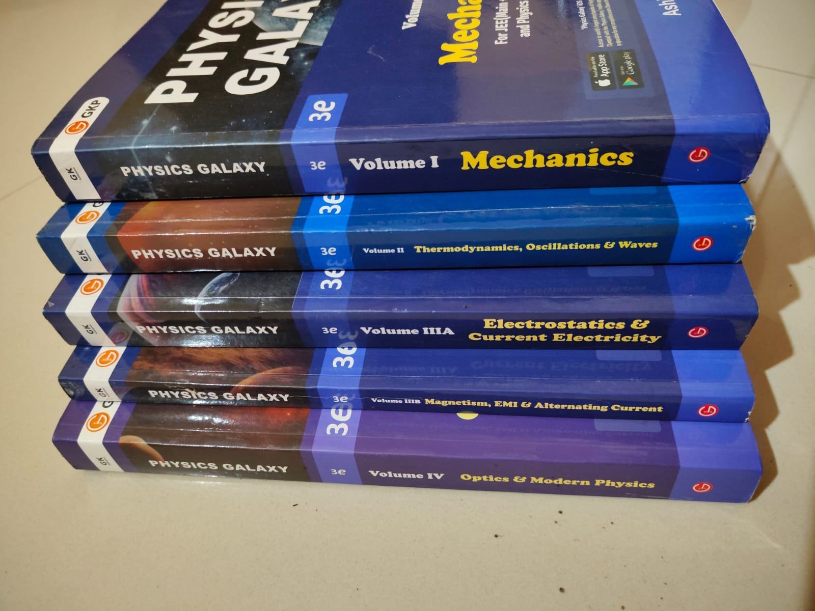 Physics galaxy (all 5 books) - Second Hand - Bookaao