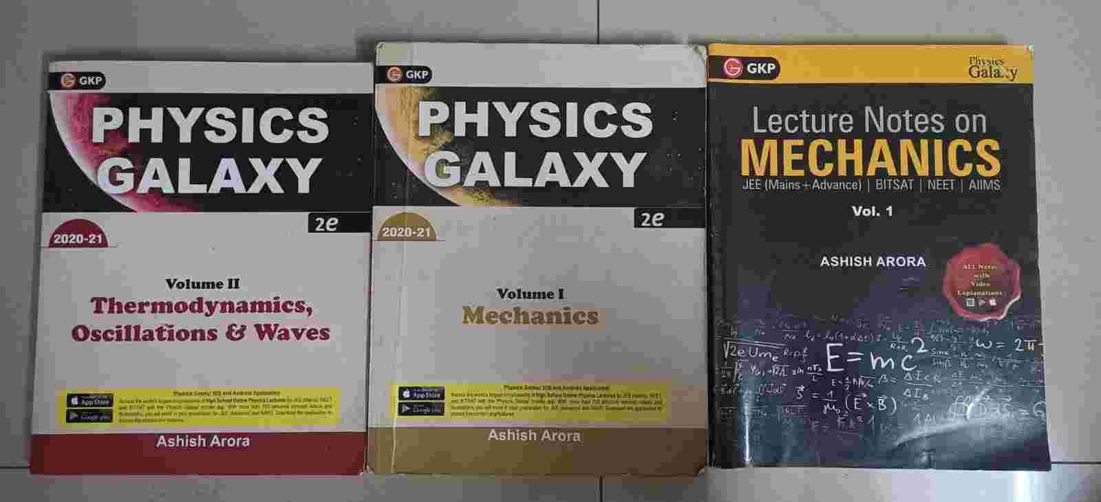 Physics Galaxy Ashish Arora Mechanics & Thermo - Second Hand - Bookaao