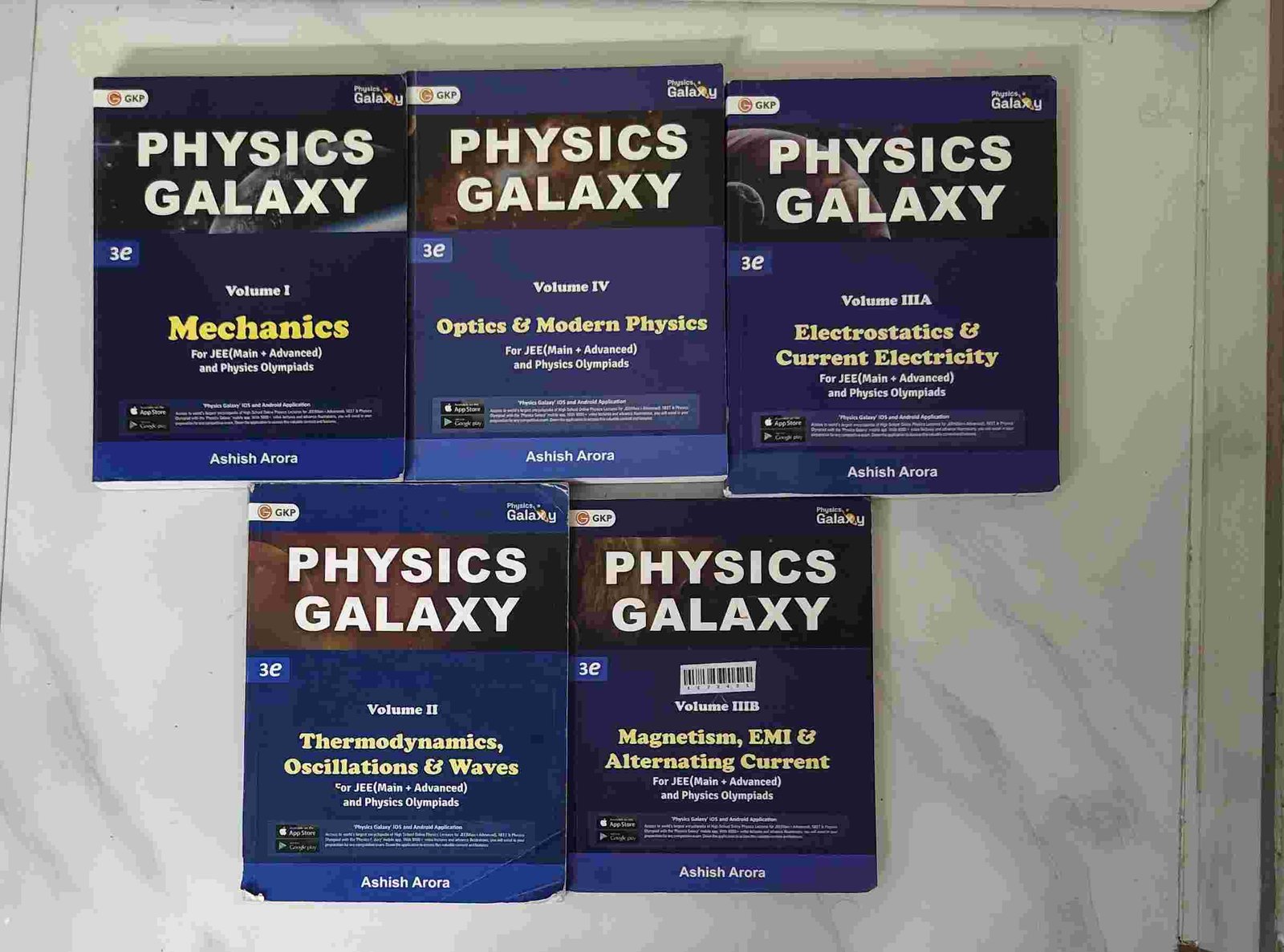 Physics Galaxy Complete 5 Books Set [JEE ADVANCED] - Second Hand - Bookaao