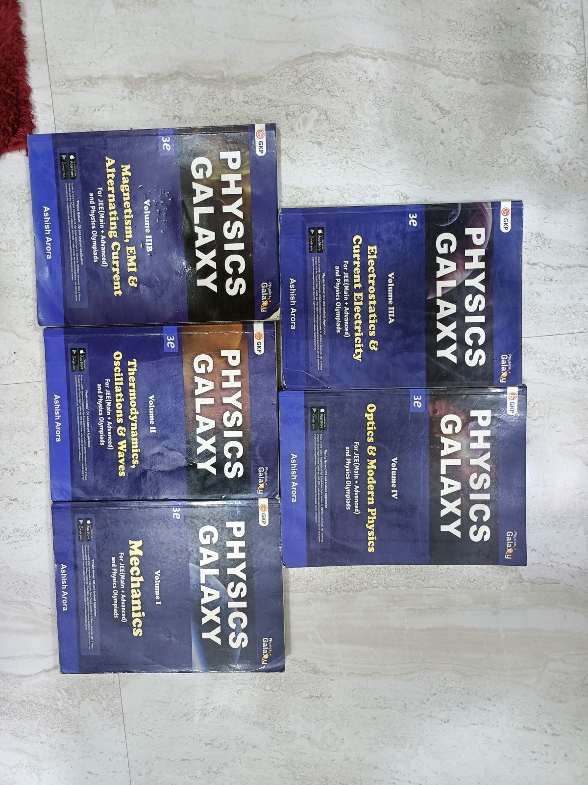 Physics Galaxy Full Set Volume By Ashish Arora - Second Hand - Bookaao